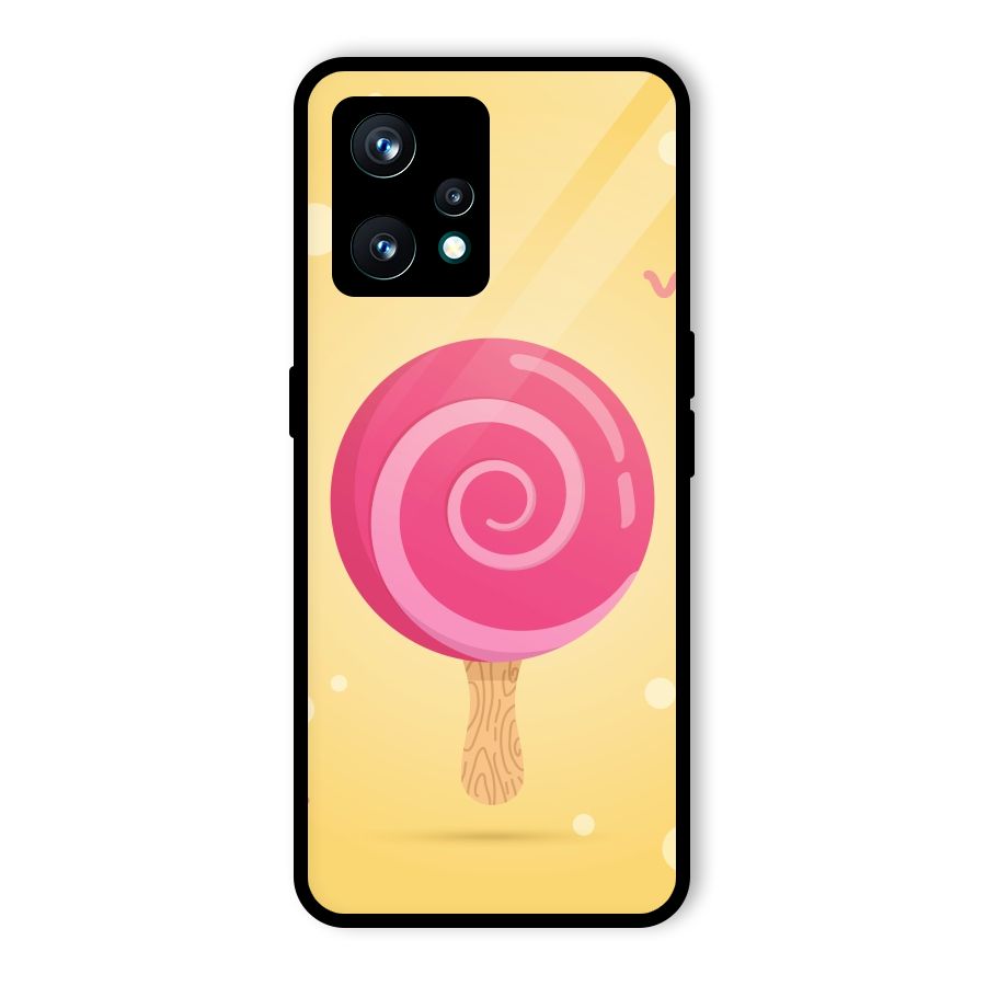 Swirl Ice Cream Glass Back Case for Realme 9 Pro Plus 5G