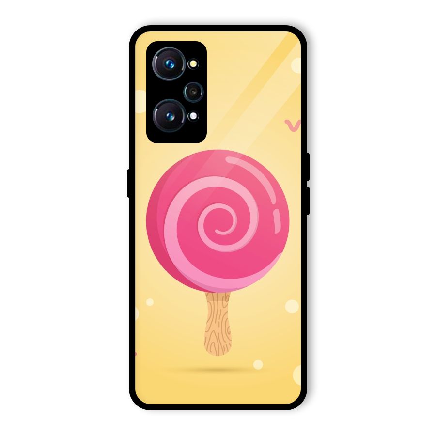 Swirl Ice Cream Glass Back Case for Realme GT Neo2