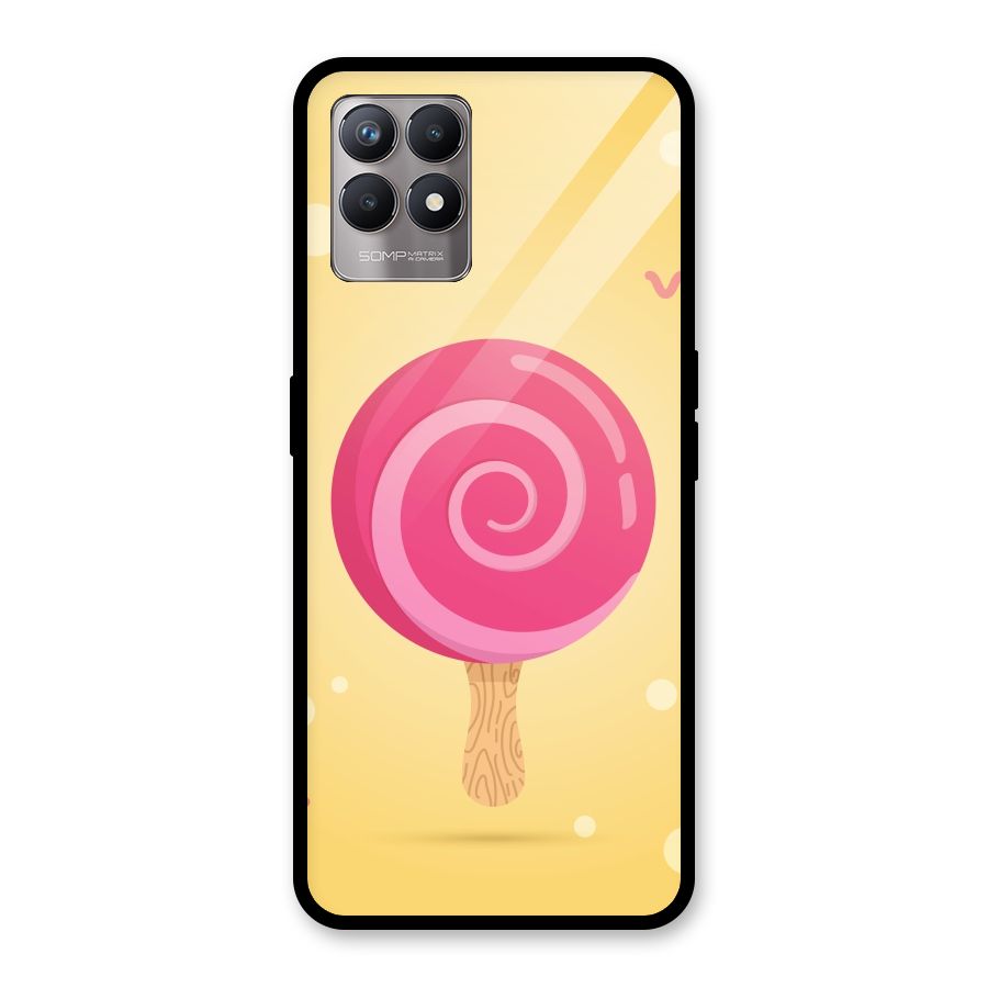 Swirl Ice Cream Glass Back Case for Realme Narzo 50