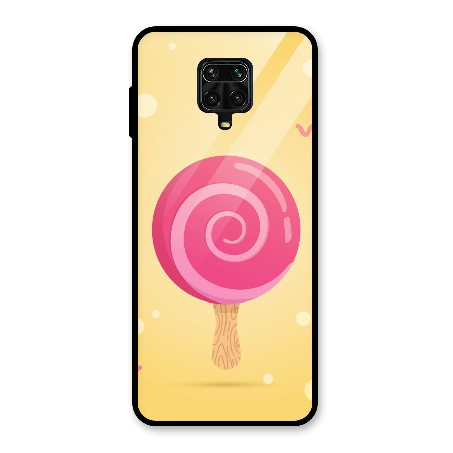Swirl Ice Cream Glass Back Case for Redmi Note 10 Lite