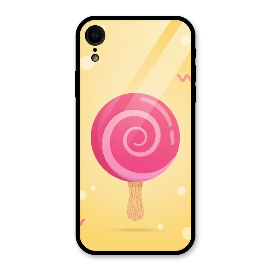 Swirl Ice Cream Glass Back Case for XR