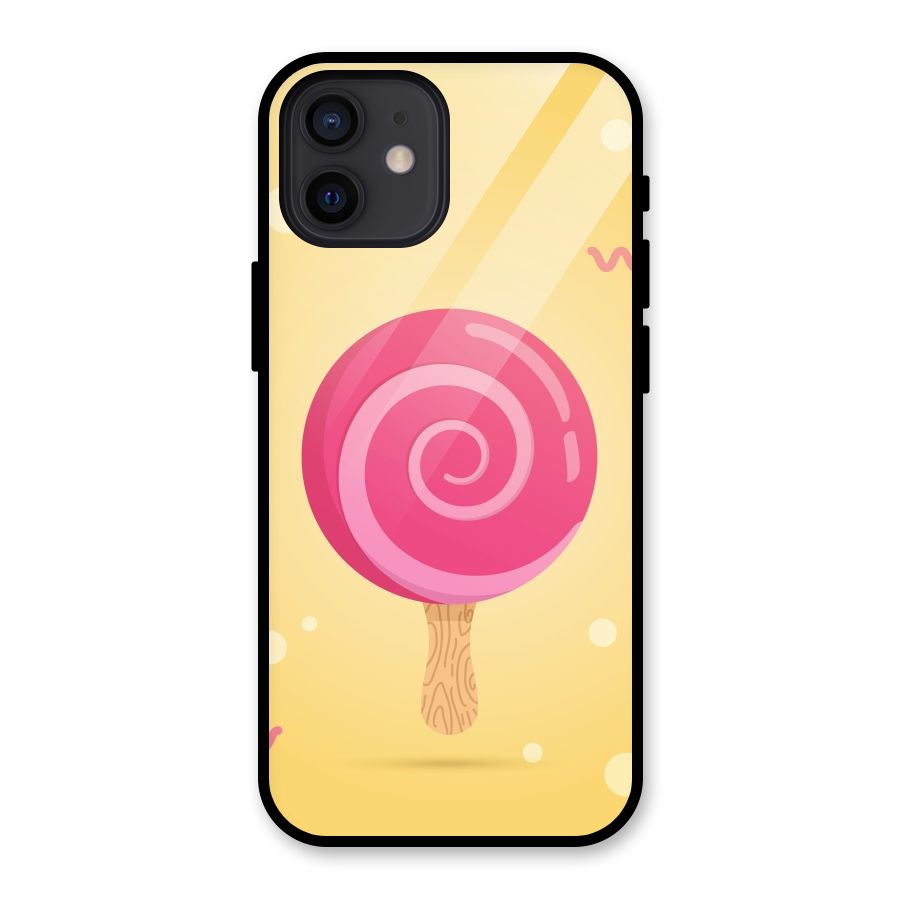 Swirl Ice Cream Glass Back Case for iPhone 12
