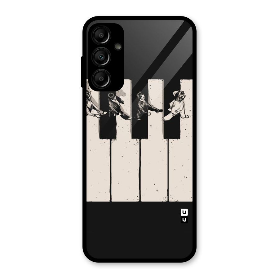 Talk A Walk Glass Back Case for Galaxy A14 5G