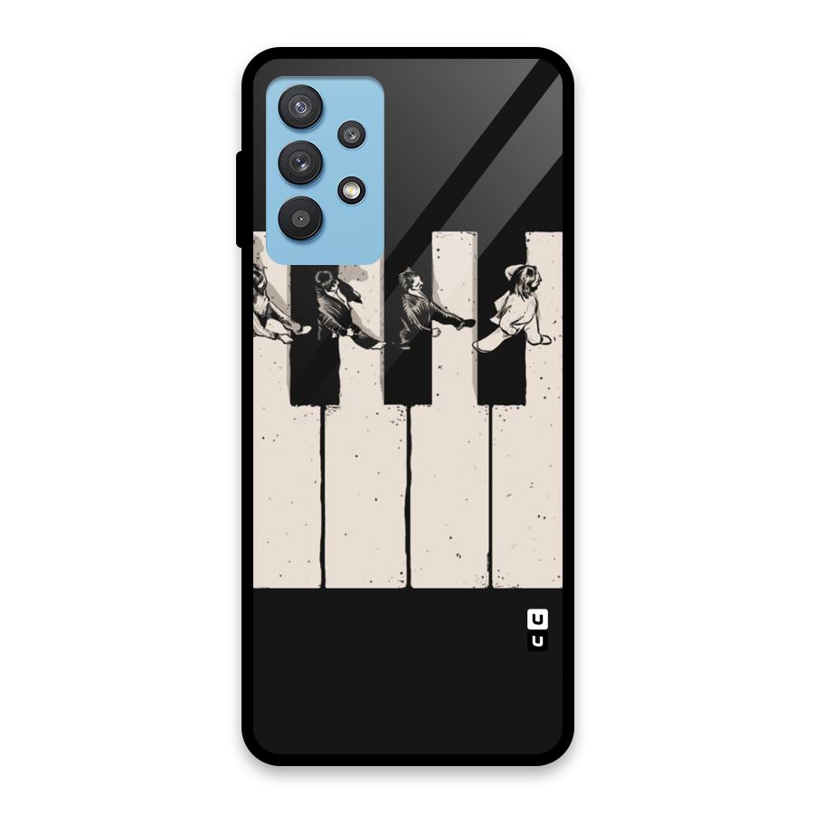 Talk A Walk Glass Back Case for Galaxy M32 5G
