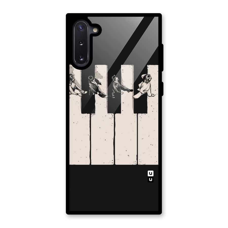 Talk A Walk Glass Back Case for Galaxy Note 10