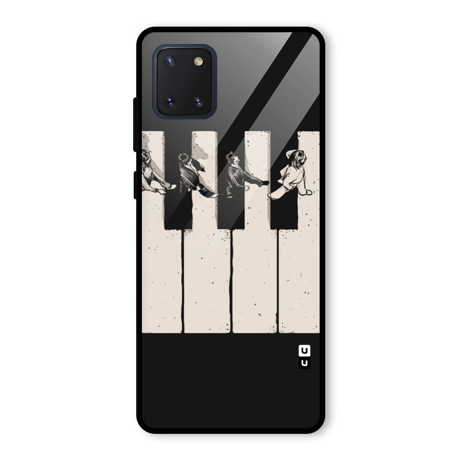 Talk A Walk Glass Back Case for Galaxy Note 10 Lite