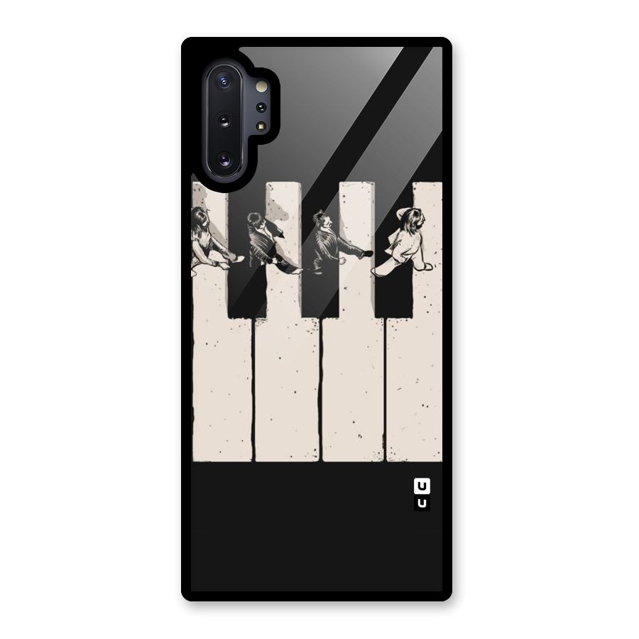 Talk A Walk Glass Back Case for Galaxy Note 10 Plus