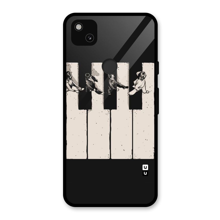 Talk A Walk Glass Back Case for Google Pixel 4a