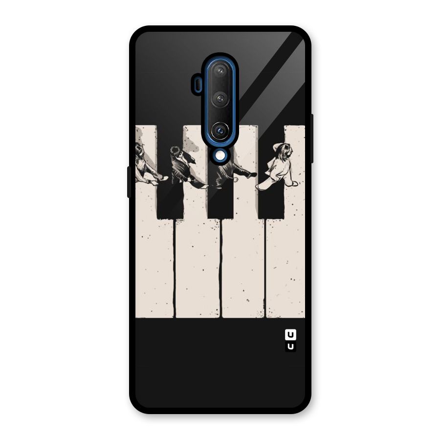 Talk A Walk Glass Back Case for OnePlus 7T Pro