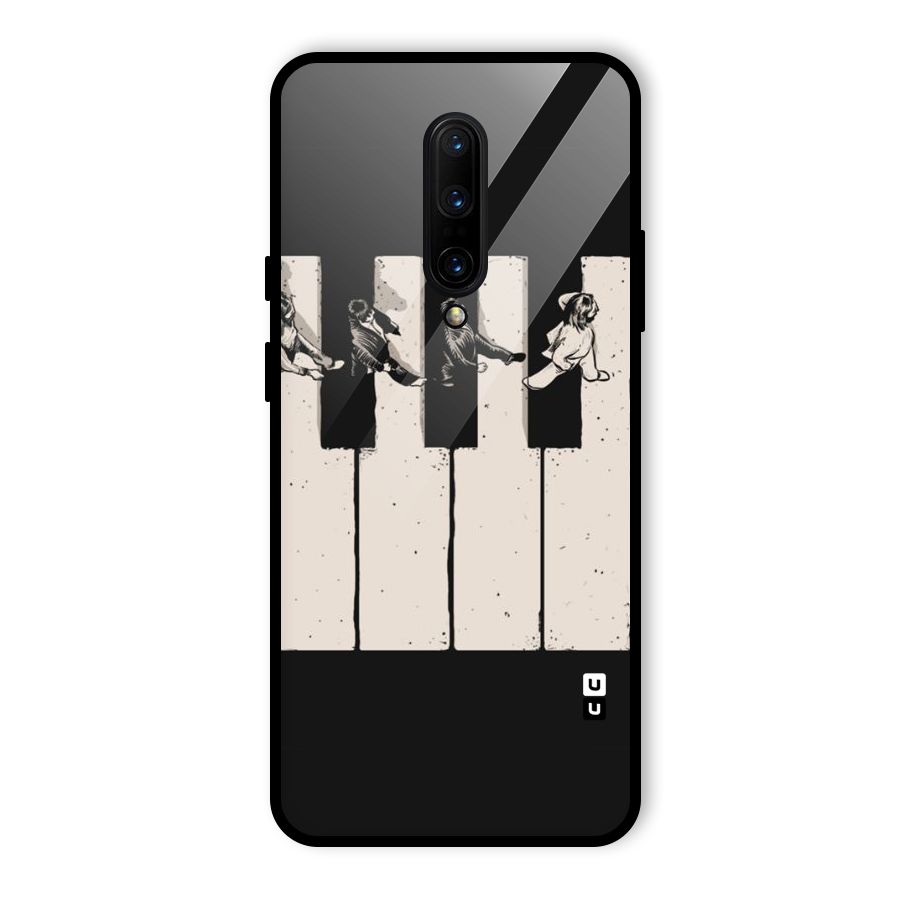 Talk A Walk Glass Back Case for OnePlus 7 Pro