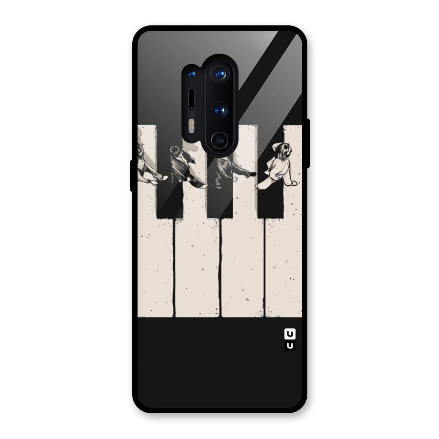 Talk A Walk Glass Back Case for OnePlus 8 Pro
