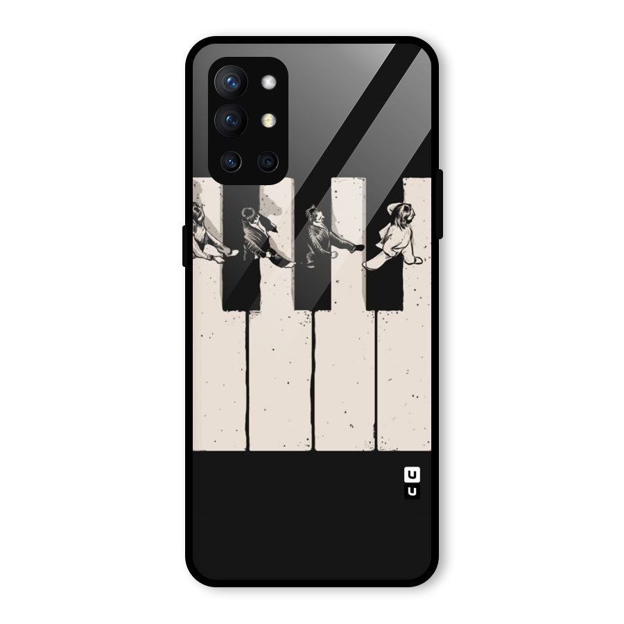 Talk A Walk Glass Back Case for OnePlus 9R