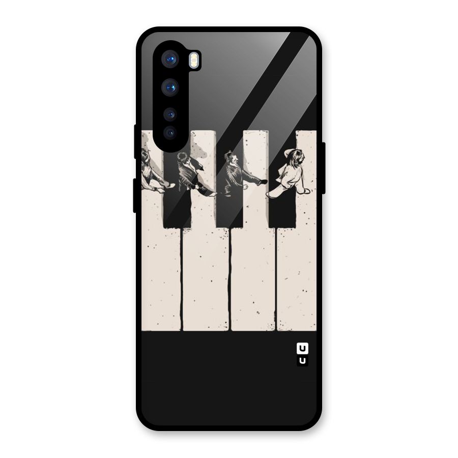 Talk A Walk Glass Back Case for OnePlus Nord