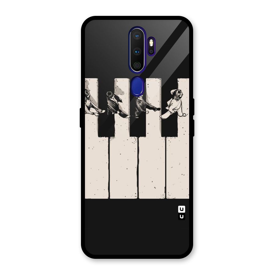 Talk A Walk Glass Back Case for Oppo A9 (2020)