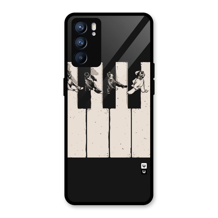 Talk A Walk Glass Back Case for Oppo Reno6 5G