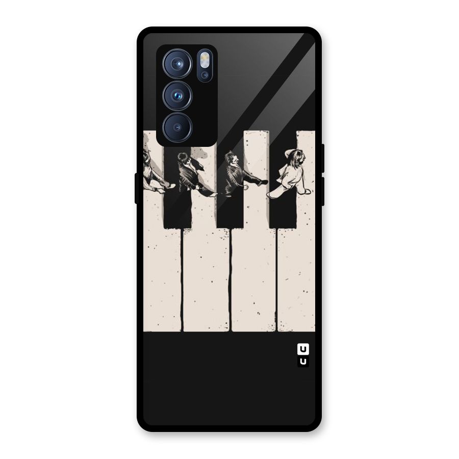 Talk A Walk Glass Back Case for Oppo Reno6 Pro 5G