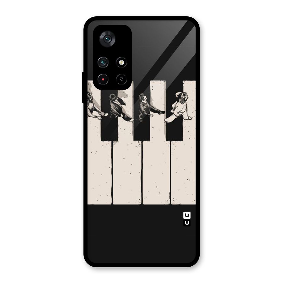 Talk A Walk Glass Back Case for Poco M4 Pro 5G