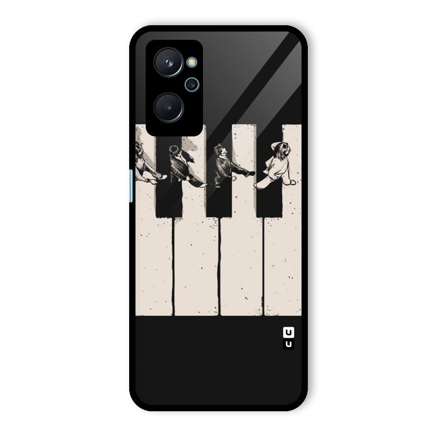 Talk A Walk Glass Back Case for Realme 9i