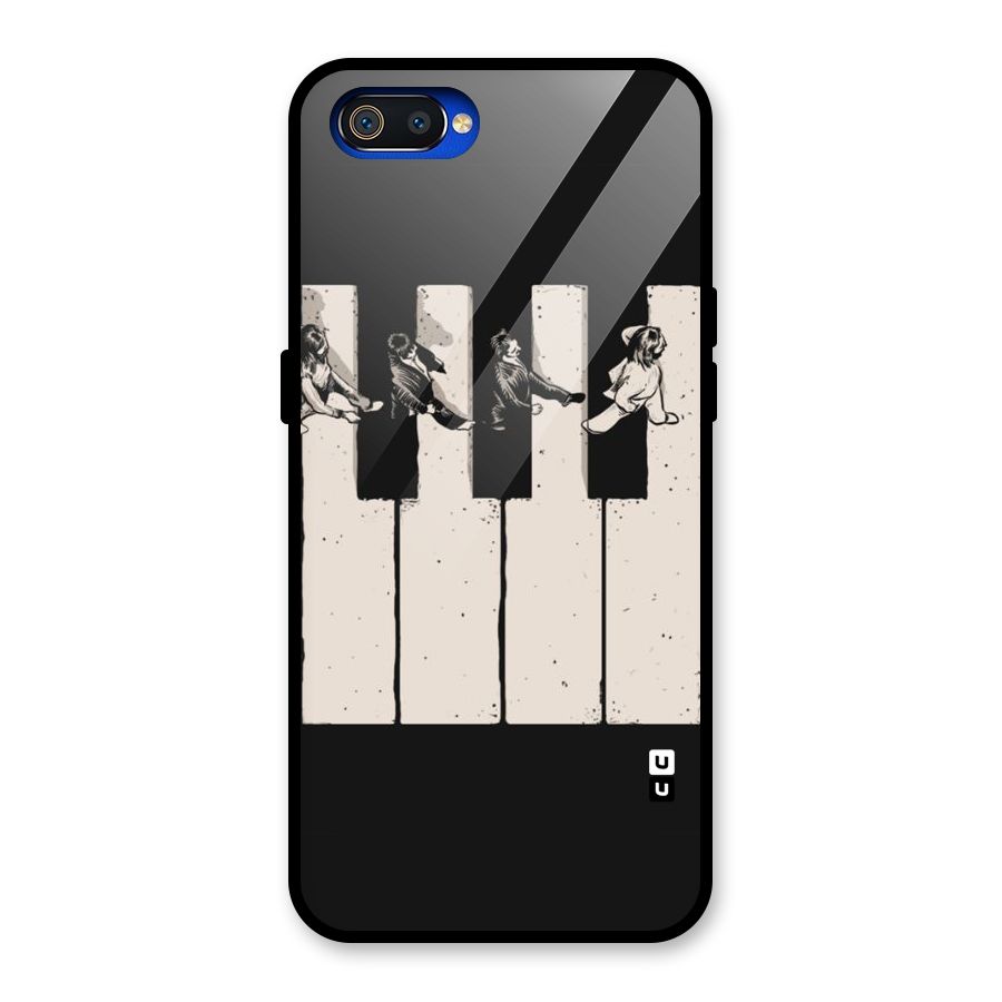Talk A Walk Glass Back Case for Realme C2