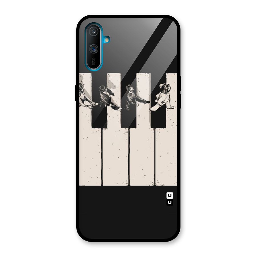 Talk A Walk Glass Back Case for Realme C3