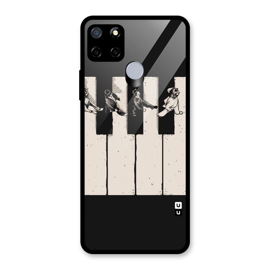 Talk A Walk Glass Back Case for Realme Narzo 20