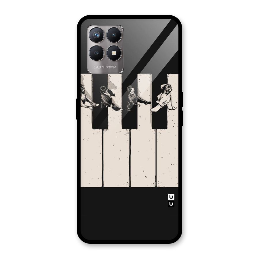 Talk A Walk Glass Back Case for Realme Narzo 50