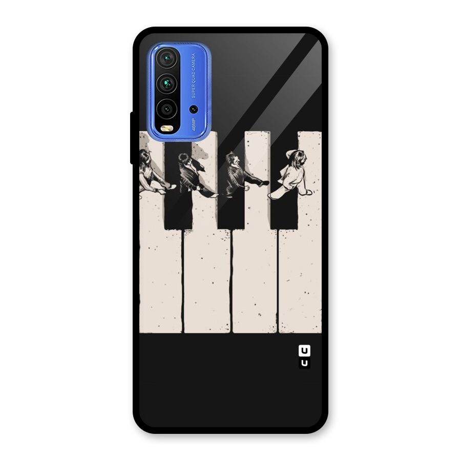 Talk A Walk Glass Back Case for Redmi 9 Power