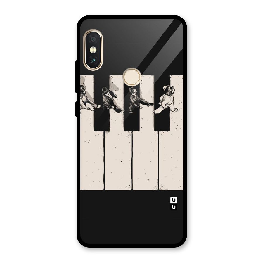 Talk A Walk Glass Back Case for Redmi Note 5 Pro