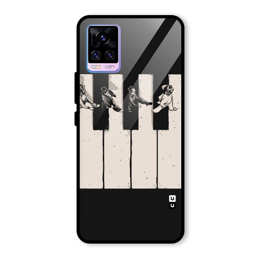 Talk A Walk Glass Back Case for Vivo V20 Pro