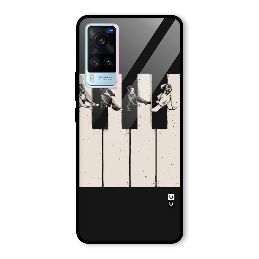 Talk A Walk Glass Back Case for Vivo X60