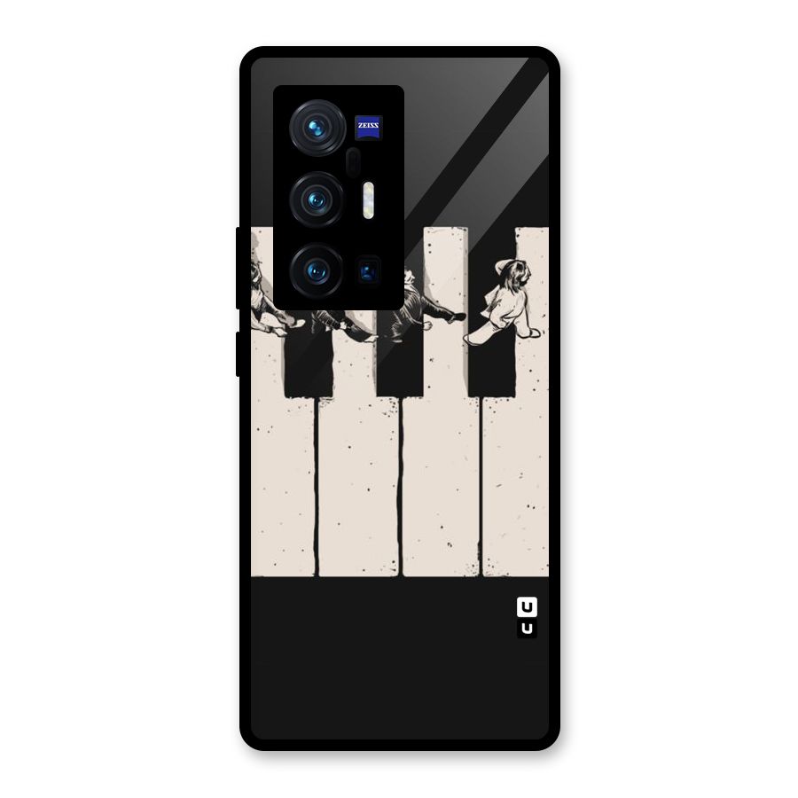 Talk A Walk Glass Back Case for Vivo X70 Pro Plus
