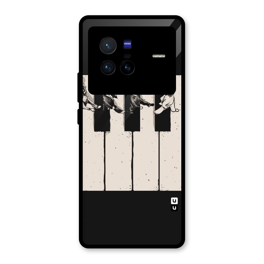 Talk A Walk Glass Back Case for Vivo X80