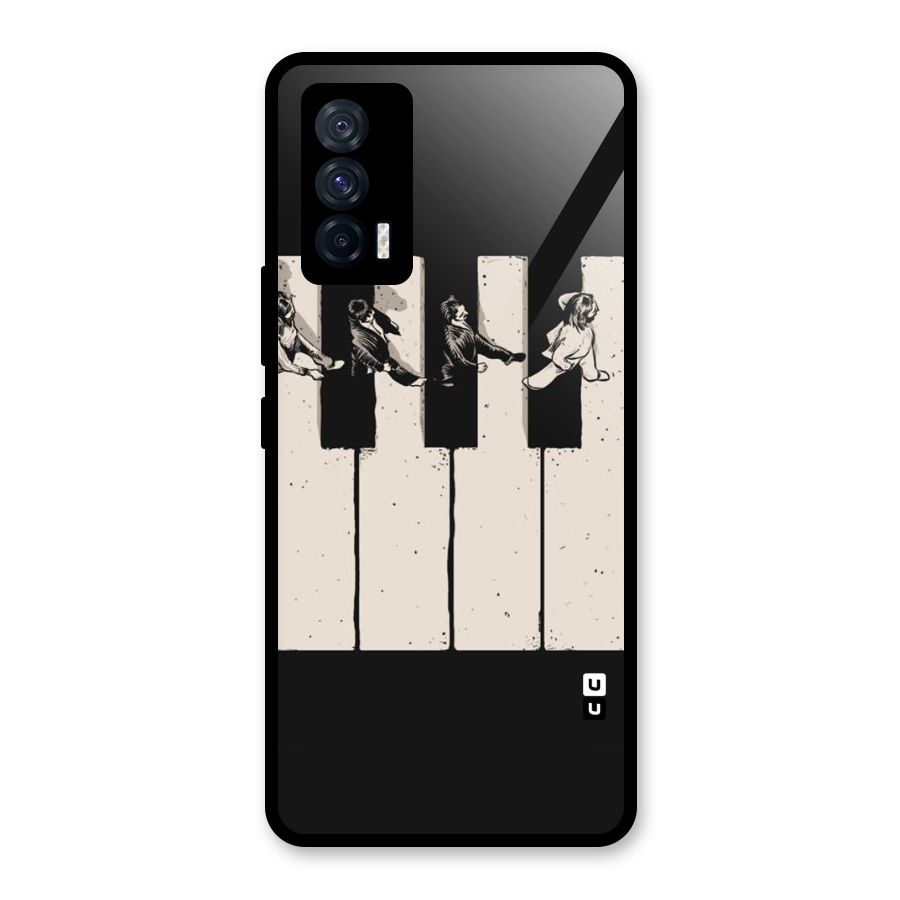 Talk A Walk Glass Back Case for Vivo iQOO 7 5G