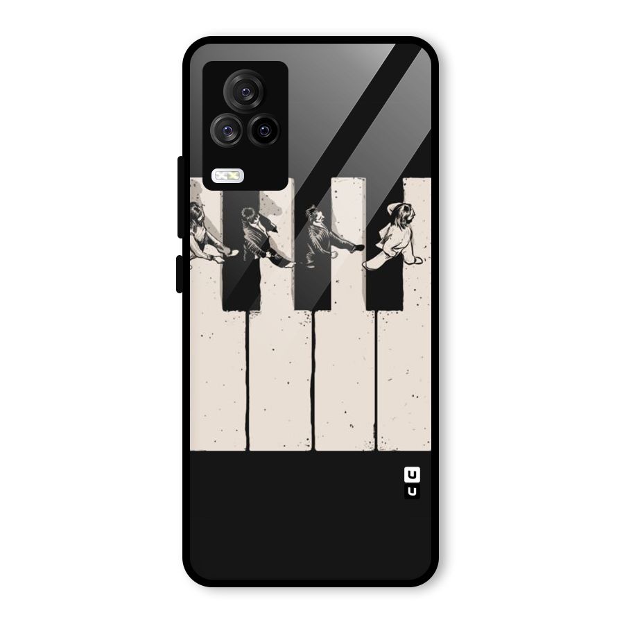 Talk A Walk Glass Back Case for Vivo iQOO 7 Legend 5G
