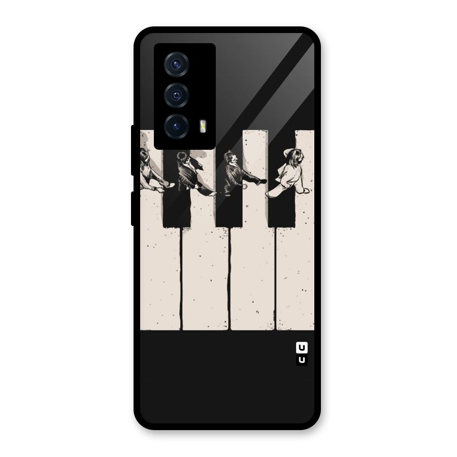 Talk A Walk Glass Back Case for Vivo iQOO Z5