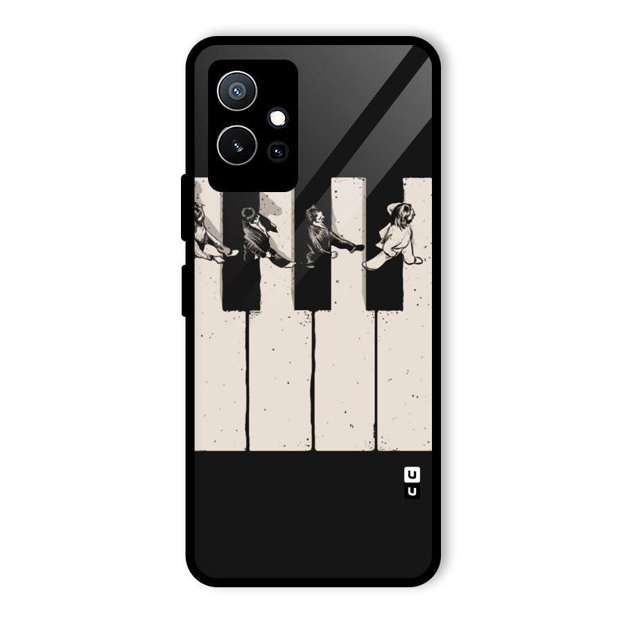 Talk A Walk Glass Back Case for Vivo iQOO Z6