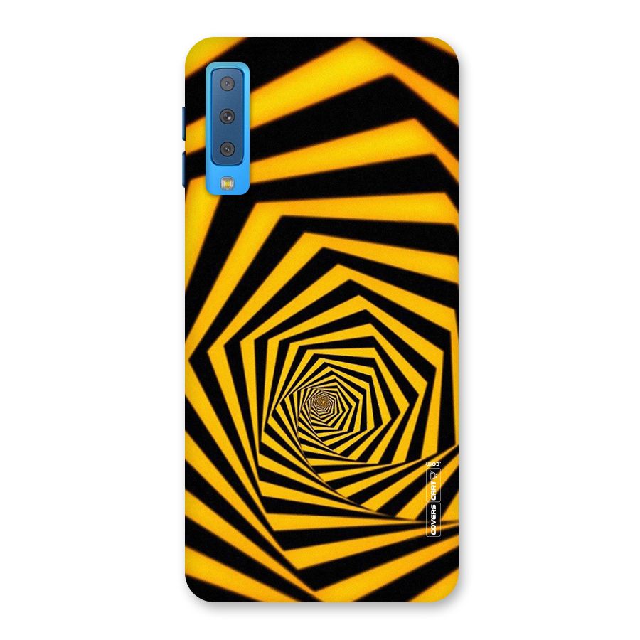 Taxi Pattern Back Case for Galaxy A7 (2018)