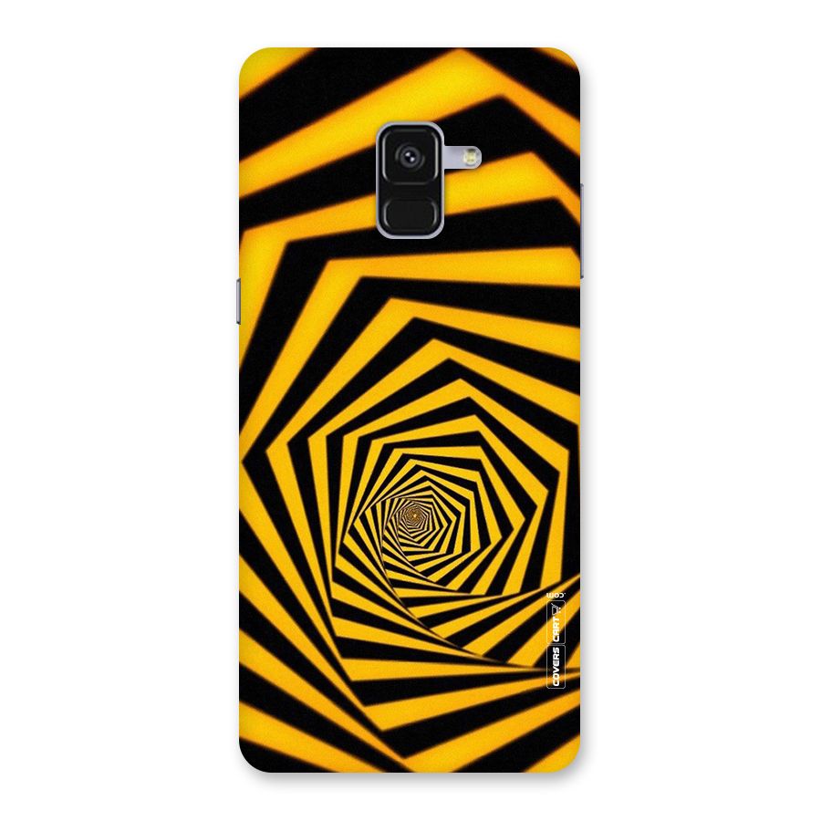 Taxi Pattern Back Case for Galaxy A8 Plus