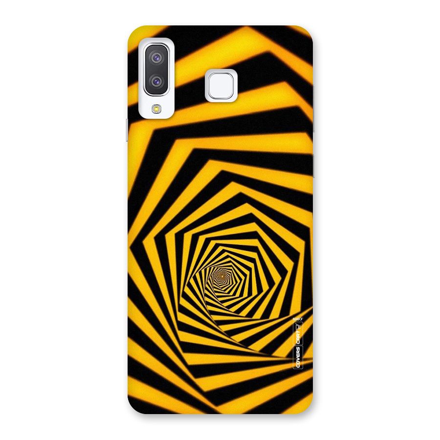 Taxi Pattern Back Case for Galaxy A8 Star