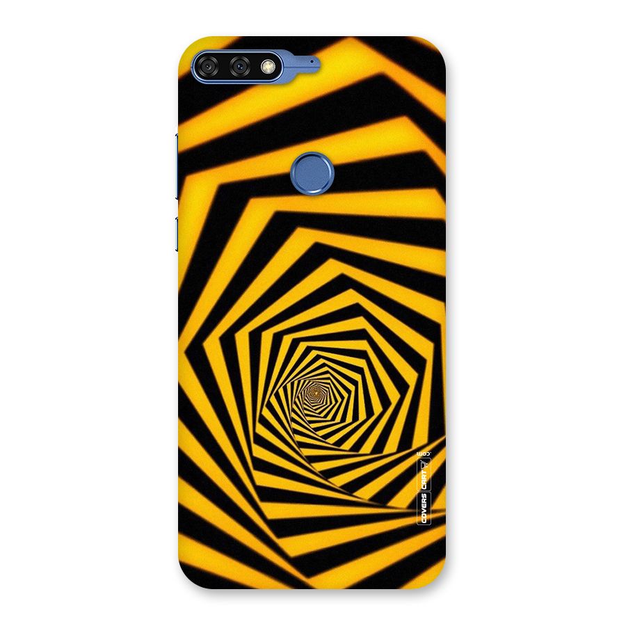 Taxi Pattern Back Case for Honor 7C