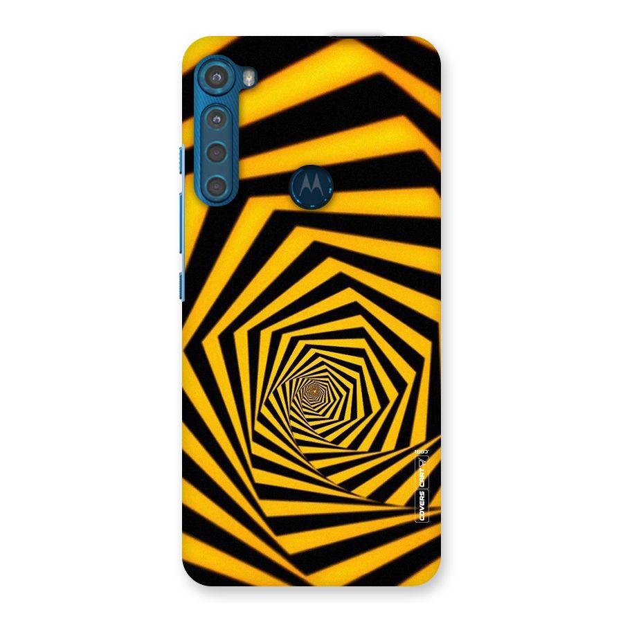 Taxi Pattern Back Case for Motorola One Fusion Plus
