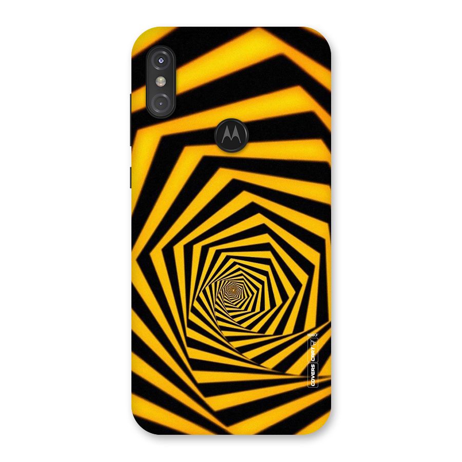 Taxi Pattern Back Case for Motorola One Power