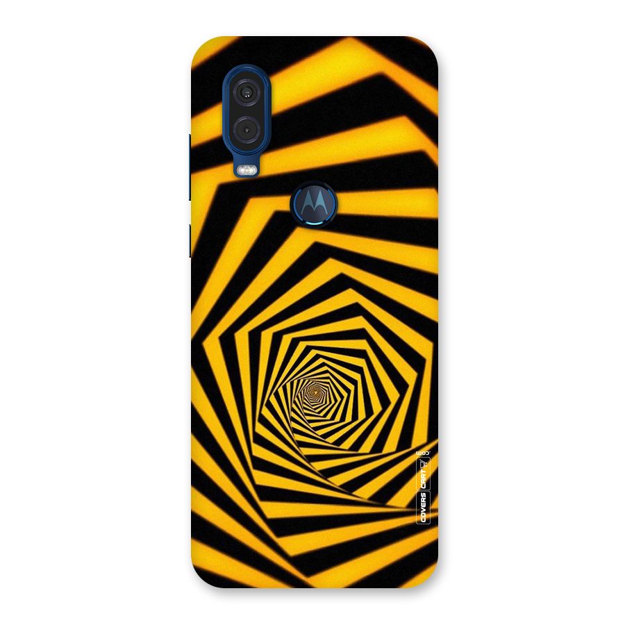 Taxi Pattern Back Case for Motorola One Vision