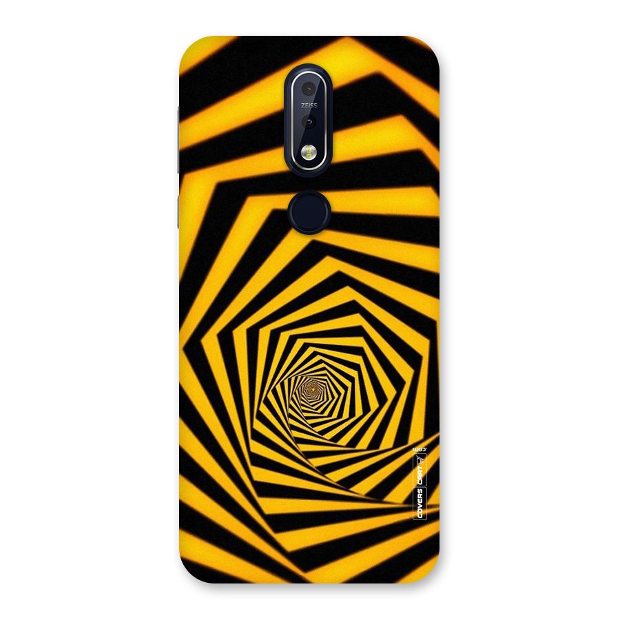Taxi Pattern Back Case for Nokia 7.1