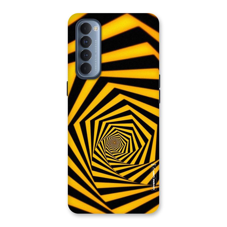 Taxi Pattern Back Case for Reno4 Pro