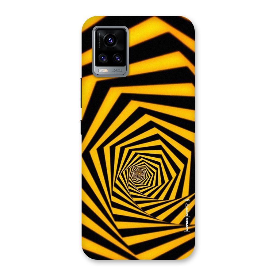 Taxi Pattern Back Case for Vivo V20