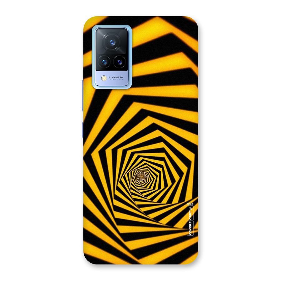 Taxi Pattern Back Case for Vivo V21 5G