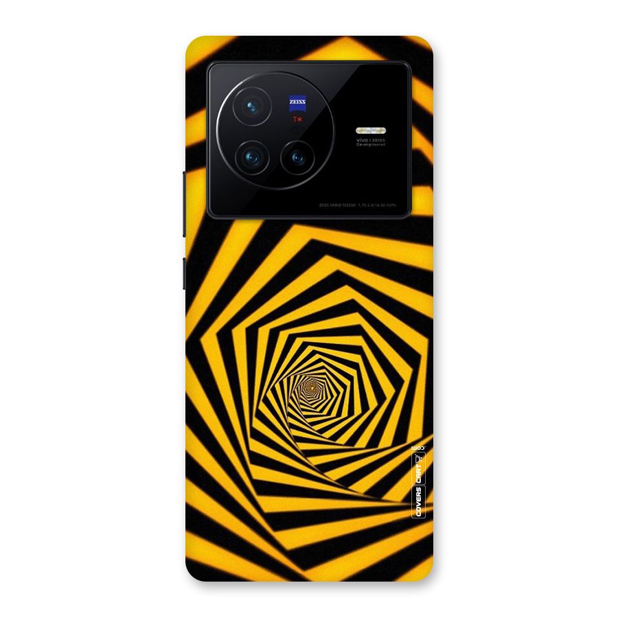 Taxi Pattern Back Case for Vivo X80