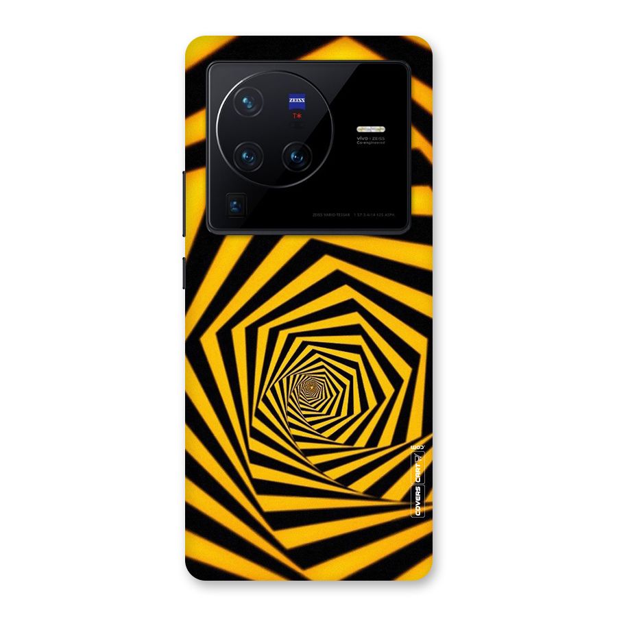 Taxi Pattern Back Case for Vivo X80 Pro