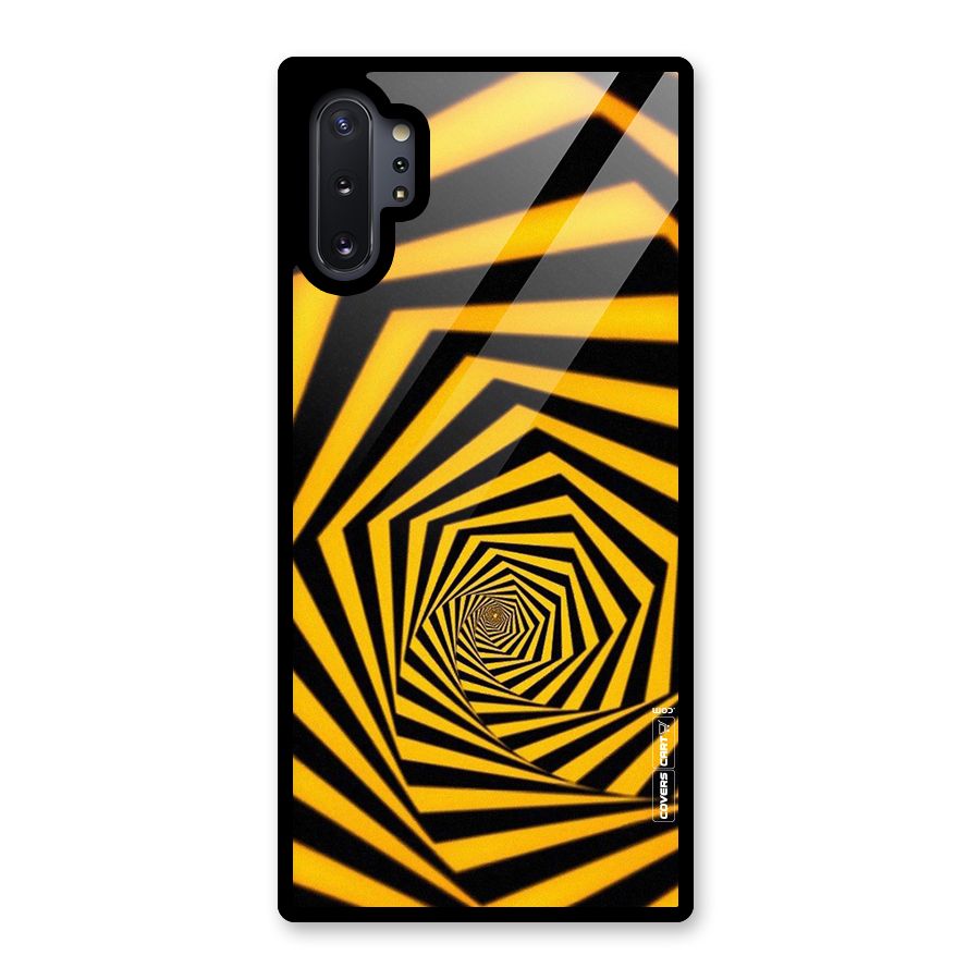 Taxi Pattern Glass Back Case for Galaxy Note 10 Plus